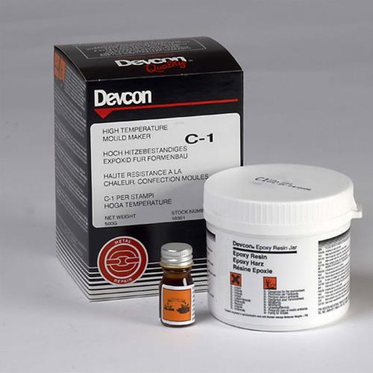 DEVCON  C1 (Yüksek Isı Kalıp epoksisi (260'C)